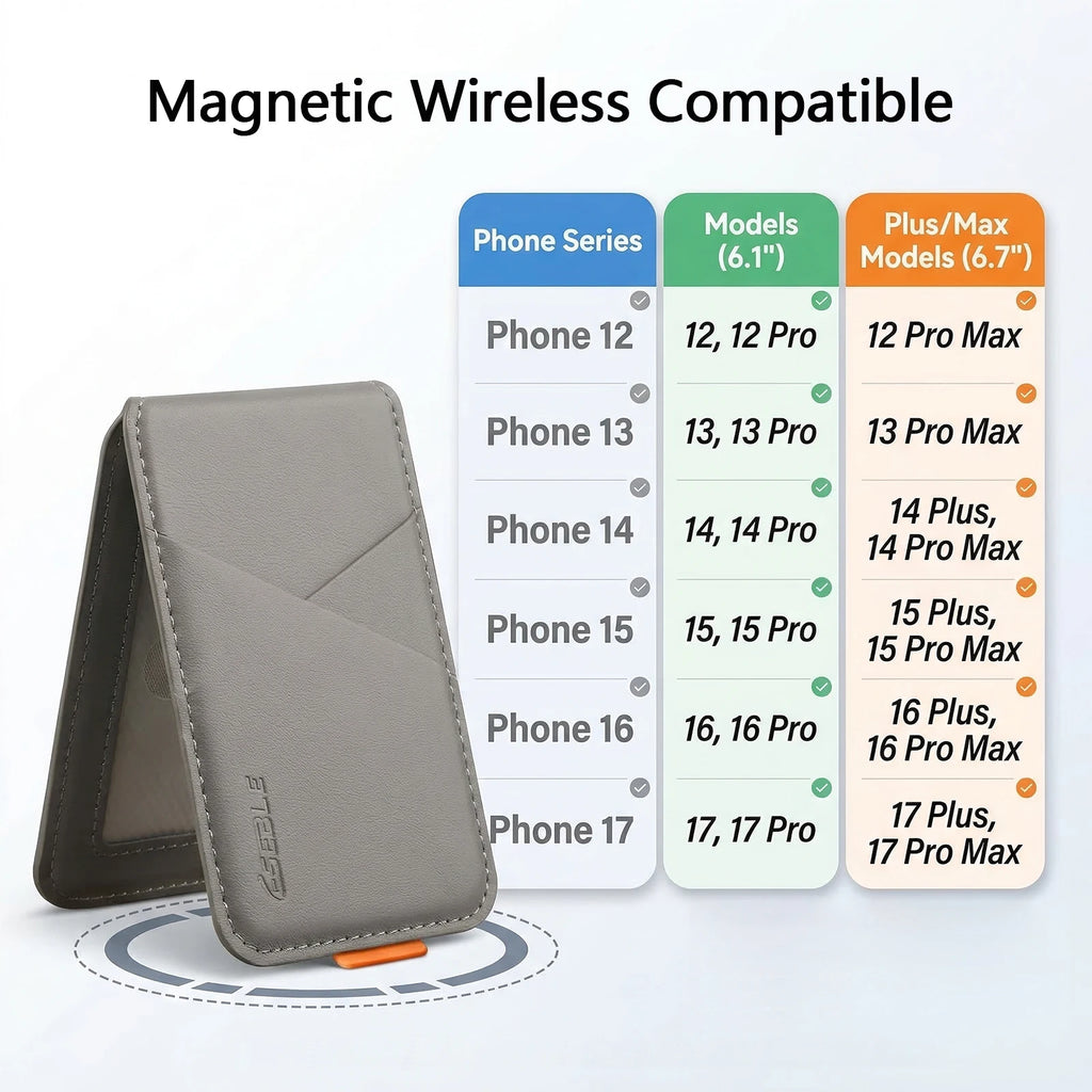 Product image: Magnetic Phone Wallet – Slim Card Holder