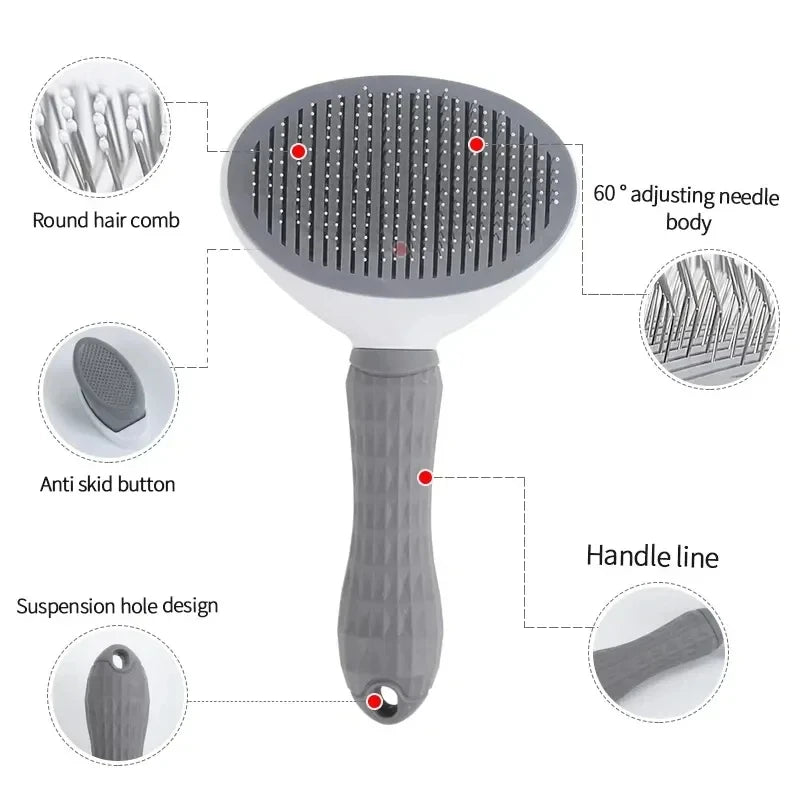 Product image: Self-Cleaning Pet Grooming Brush